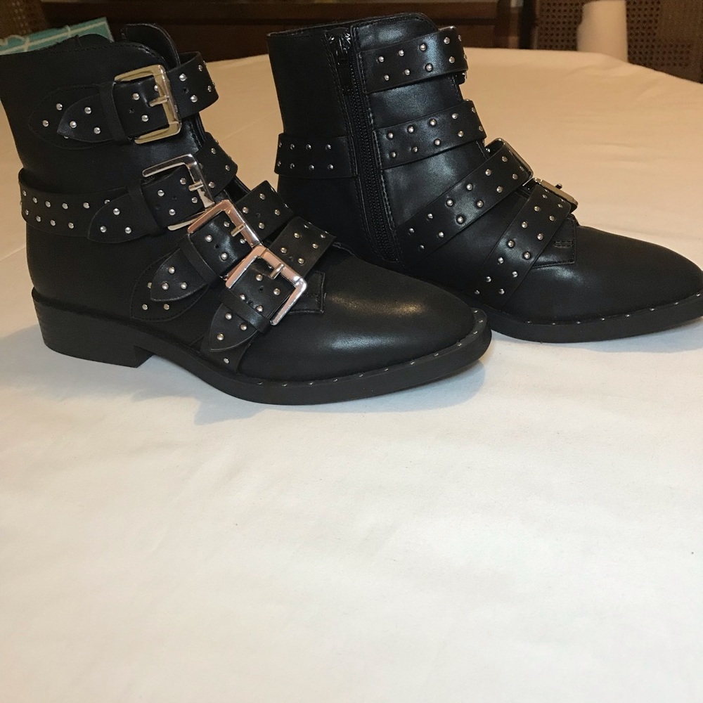 Studded boots